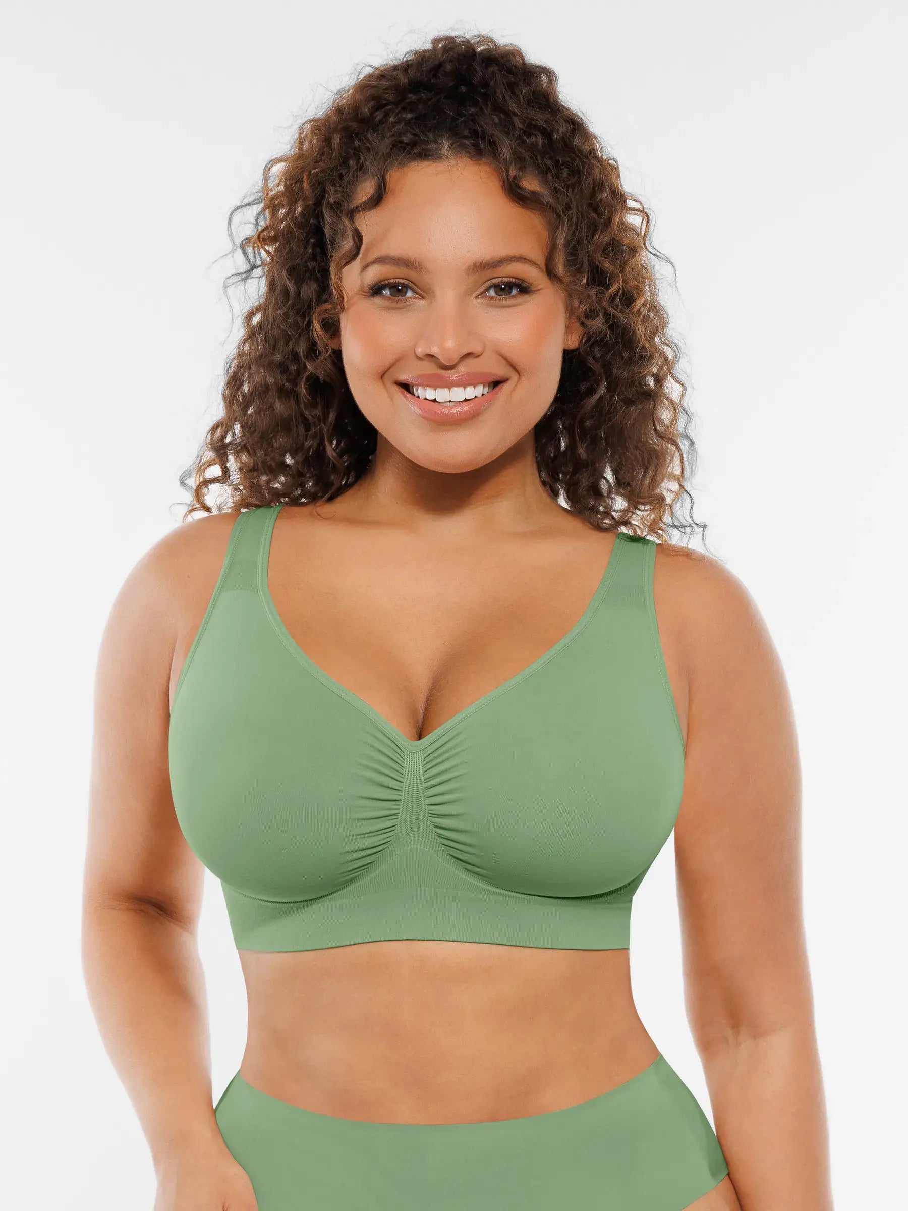 Auron Seamless No Underwire Full Coverage Bra