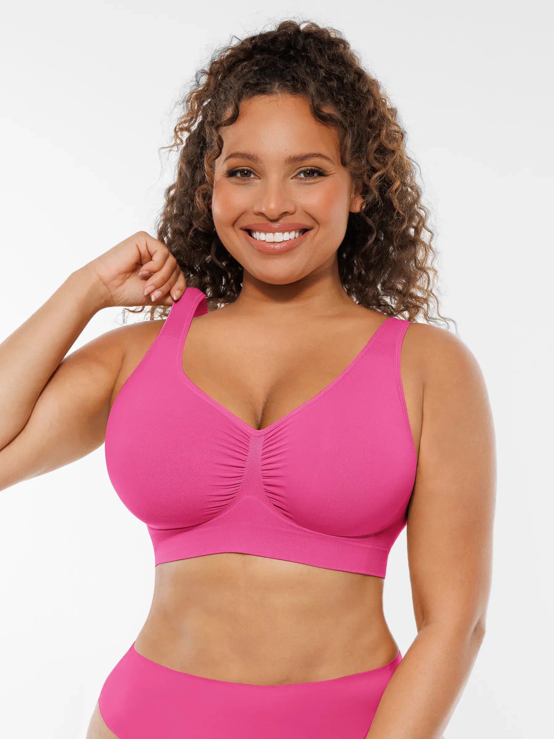 Auron Seamless No Underwire Full Coverage Bra