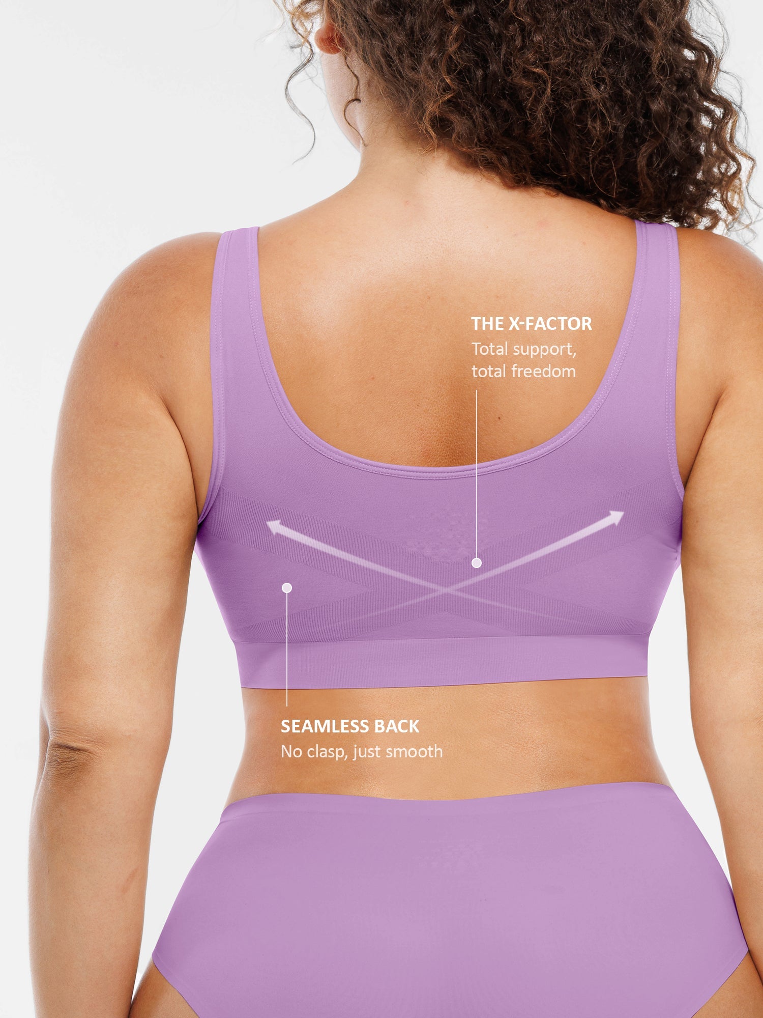 Auron Seamless No Underwire Full Coverage Bra