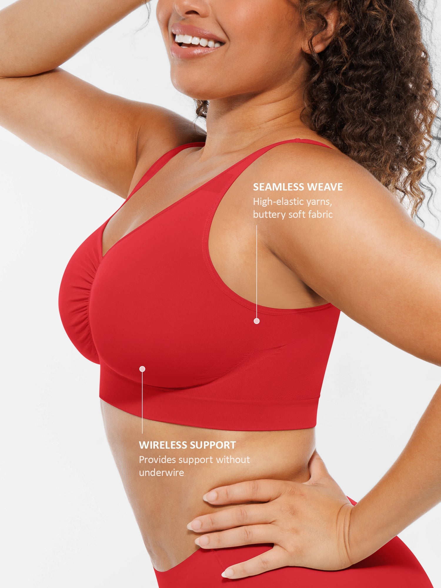 Auron Seamless No Underwire Full Coverage Bra