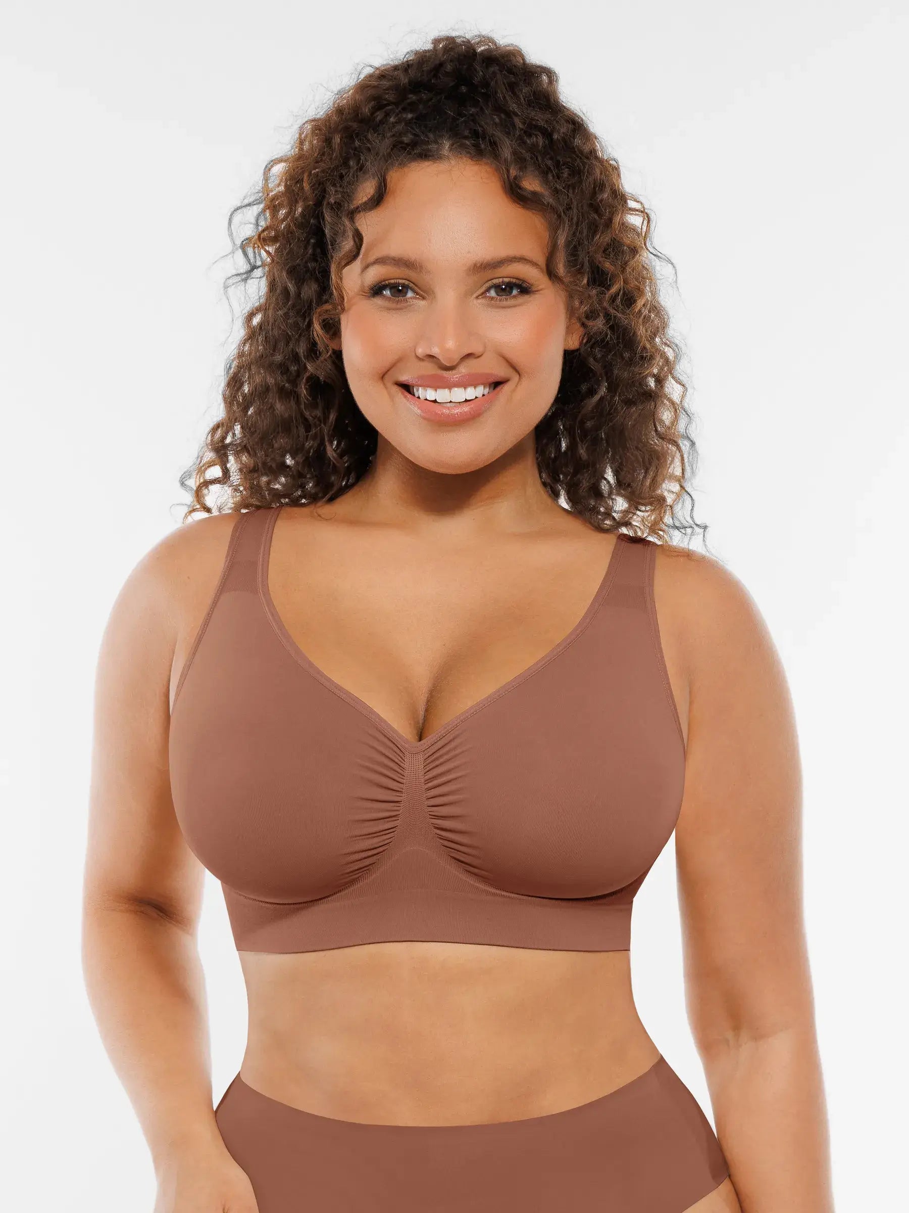 Auron Seamless No Underwire Full Coverage Bra