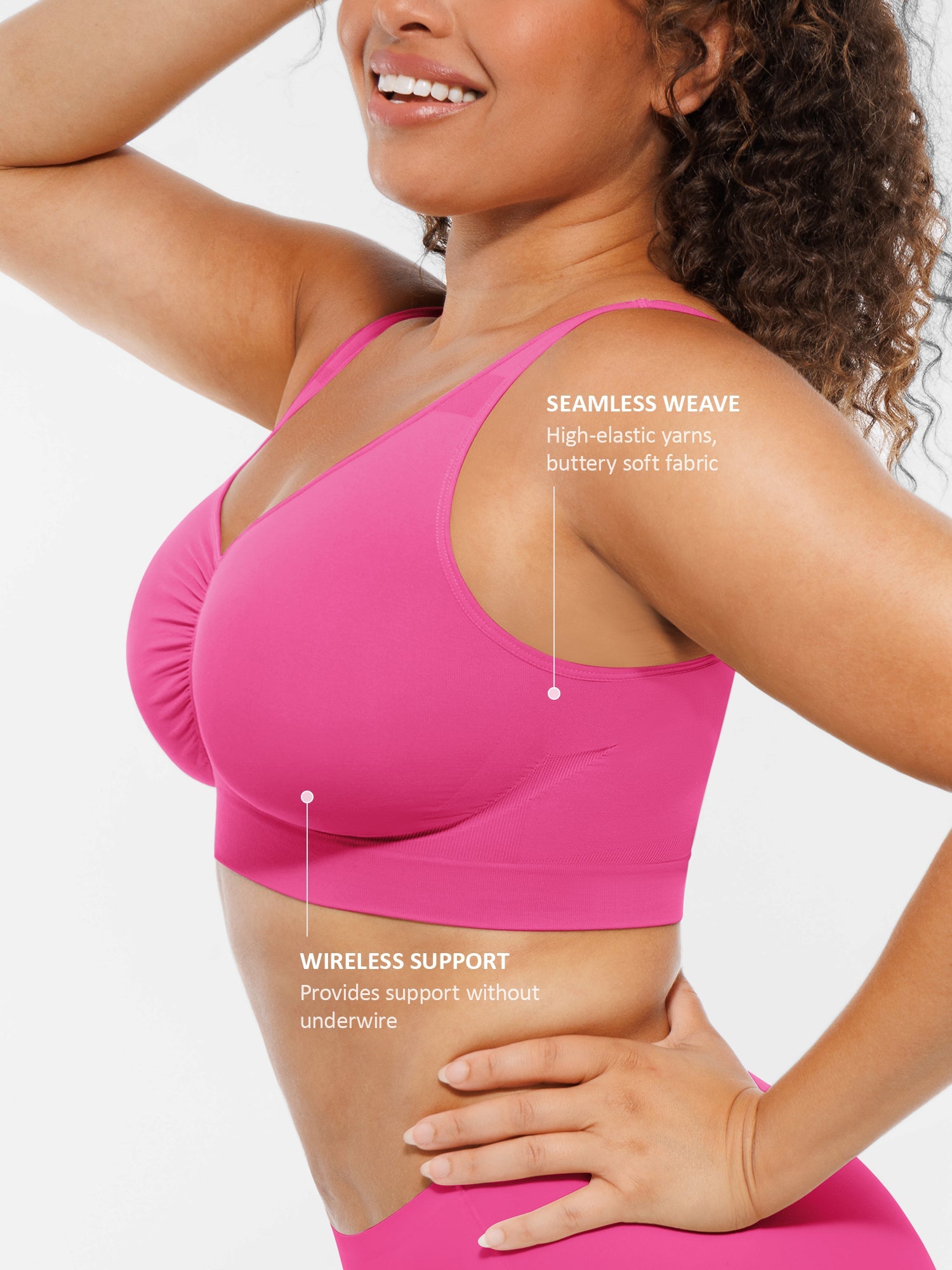 Auron Seamless No Underwire Full Coverage Bra