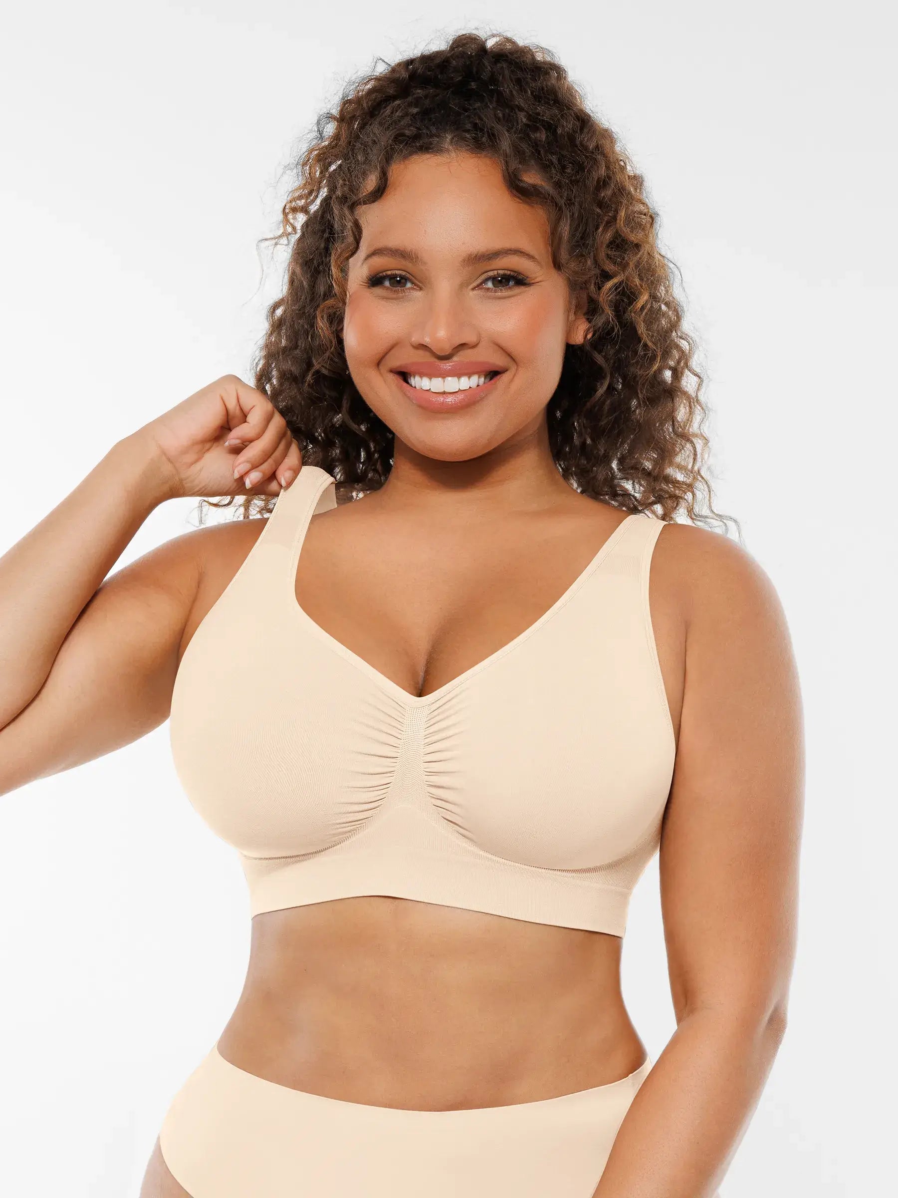 Auron Seamless No Underwire Full Coverage Bra