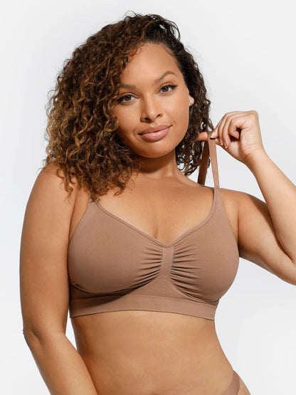 Auron Everyday Wireless Bra Unlined Soft Bra