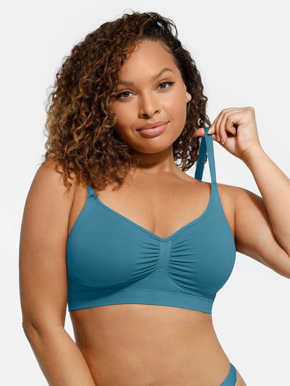 Auron Everyday Wireless Bra Unlined Soft Bra