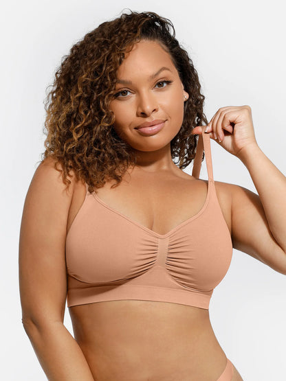 Auron Everyday Wireless Bra Unlined Soft Bra