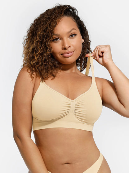 Auron Everyday Wireless Bra Unlined Soft Bra